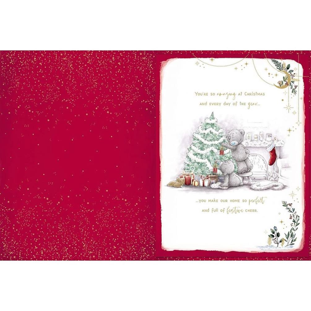 Wonderful Wife Me to You Bear Boxed Christmas Card Extra Image 1